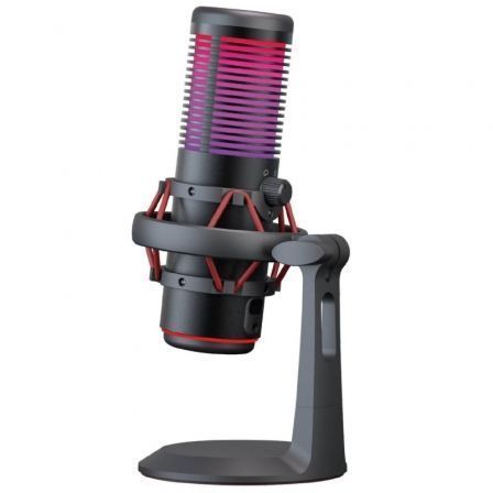 Woxter Mic Studio 70 RGB WE26-029 Micrófono de condensador USB para Streaming, Cardioide/Omnidireccional, RGB, 192kHz/24bit